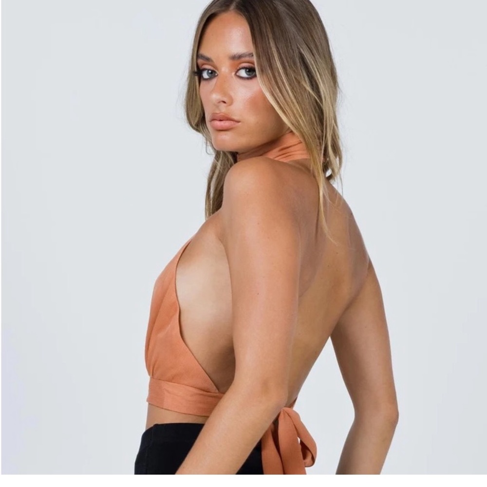 Princess Polly PAITYN TOP orange